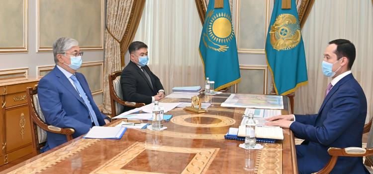 Президент QazaqGaz басшысын қабылдады