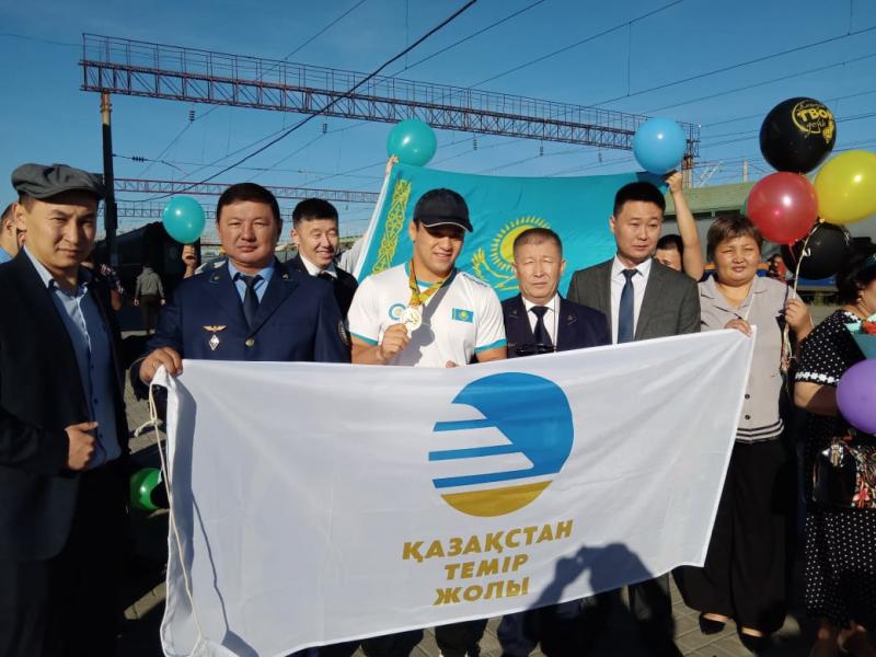 Казахстанский железнодорожник победил в международном турнире по греко-римской борьбе