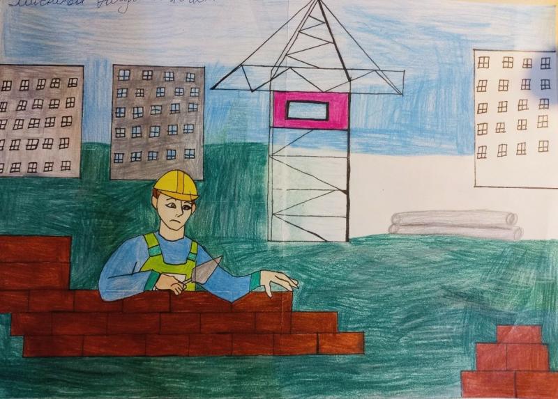 «Менің ата-анам құрылысшылар» сурет байқауы өтті