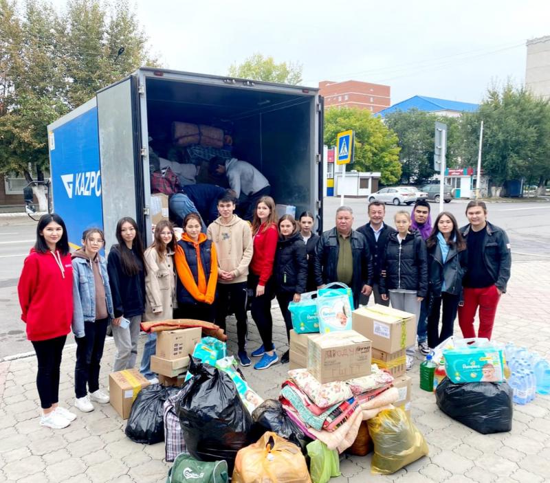 Казпочта доставит гуманитарную помощь в Костанайскую область