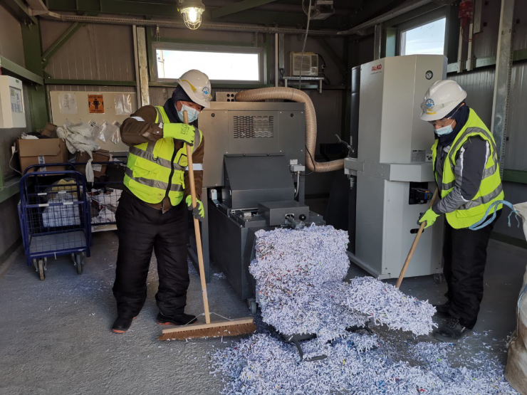 На Тенгизе внедрена единая система управления отходами