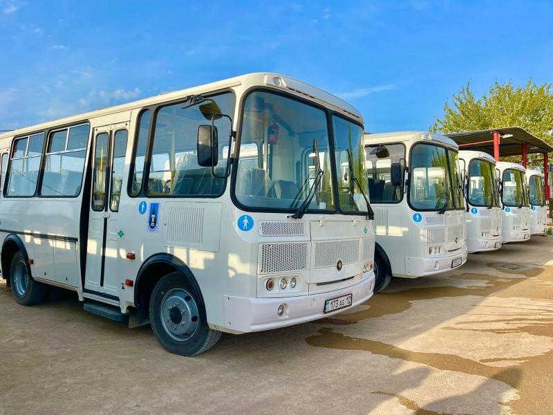 Қаражанбас автоапаркінде – су жаңа 10 автобус