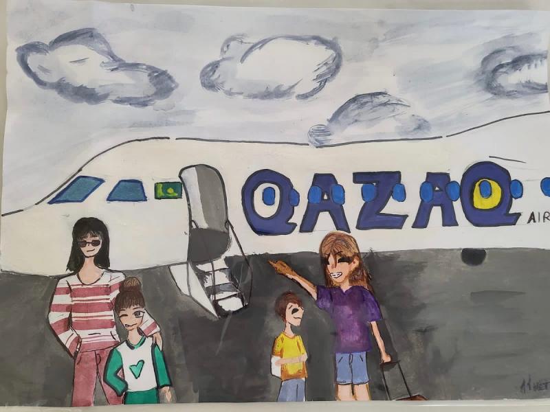 Qazaq Air «Авиация» балалар байқауының жеңімпаздарын марапаттады