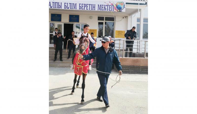 Теміржолшының тұлпары бәйгеден бірінші келді