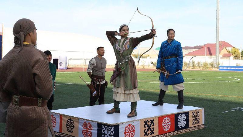 В Жанаозене впервые в Казахстане прошел чемпионат по традиционной стрельбе из лука