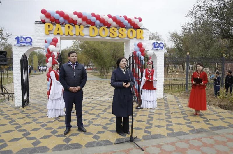 Ембімұнайгаз – 100 жыл: «Доссор саябағы» ашылды