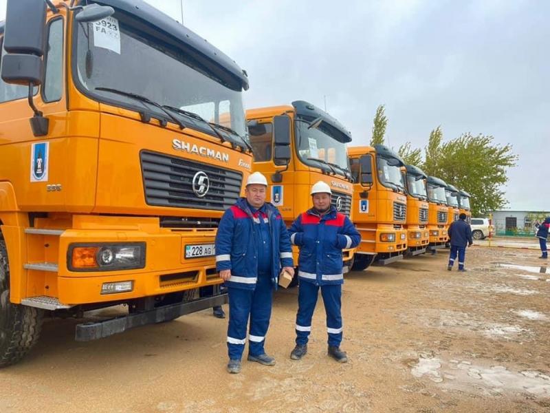 На месторождении Каражанбас продолжается обновление автопарка