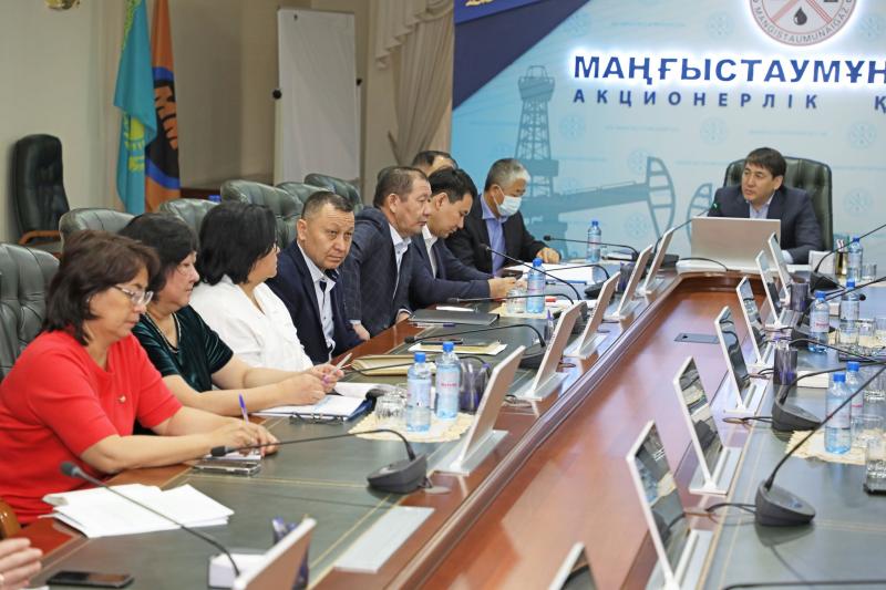 В Мангистаумунайгаз обсуждают коллективный договор