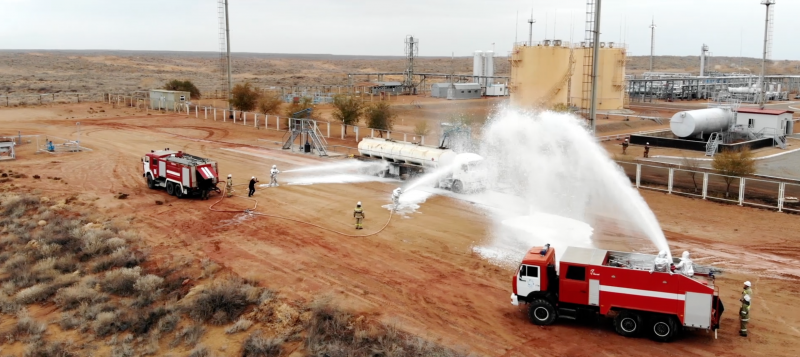 «Разведка и добыча «QazaqGaz» провела командно-штабные учения