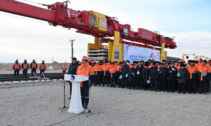 Қазақстан-Қытай бағытындағы теміржолды жаңғырту жобасы басталды