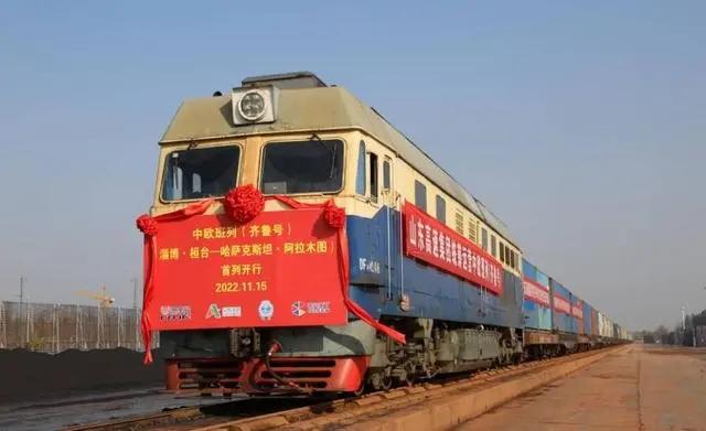 Қазақстанға келетін «Шаньдун нөмірлі» Қытай-Еуропа пойызы алғаш рет жолға шықты