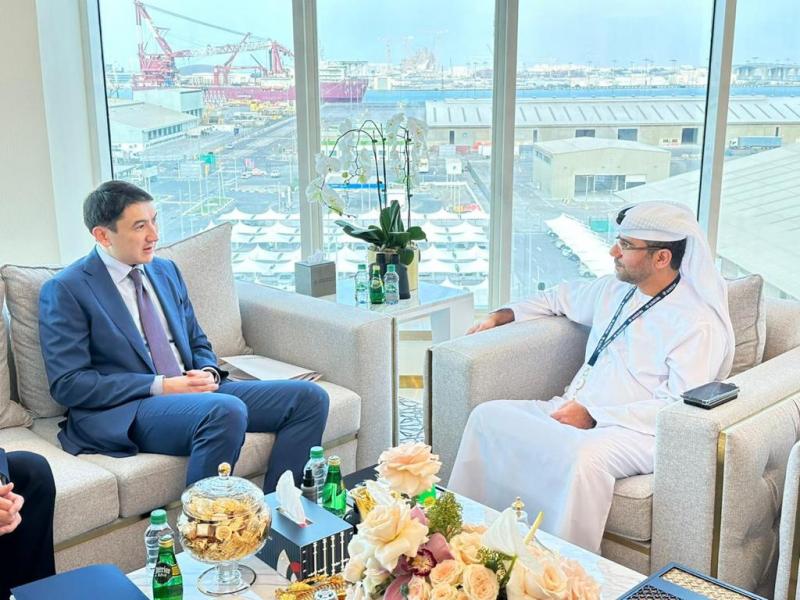 КМГ и Abu Dhabi Ports подписали соглашение о стратегическом партнерстве