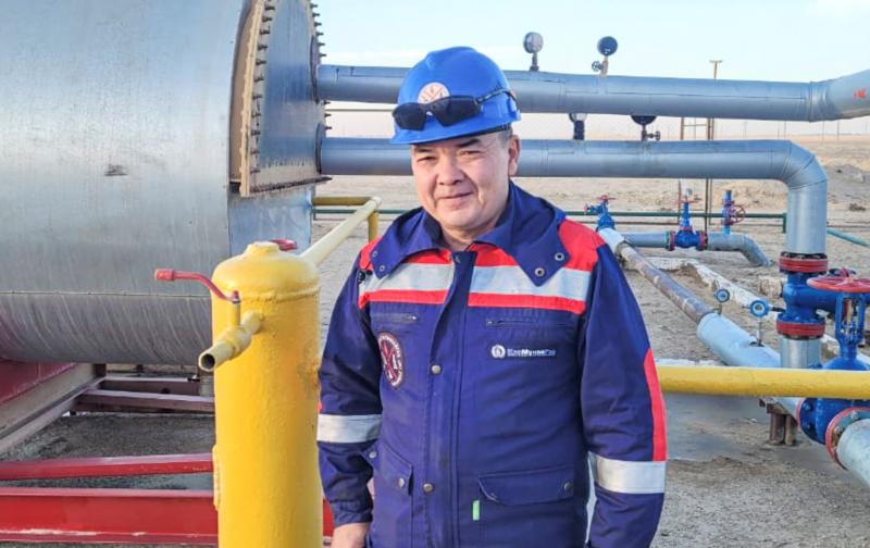 Өмірін еңбекпен өрнектеген мұнайшы