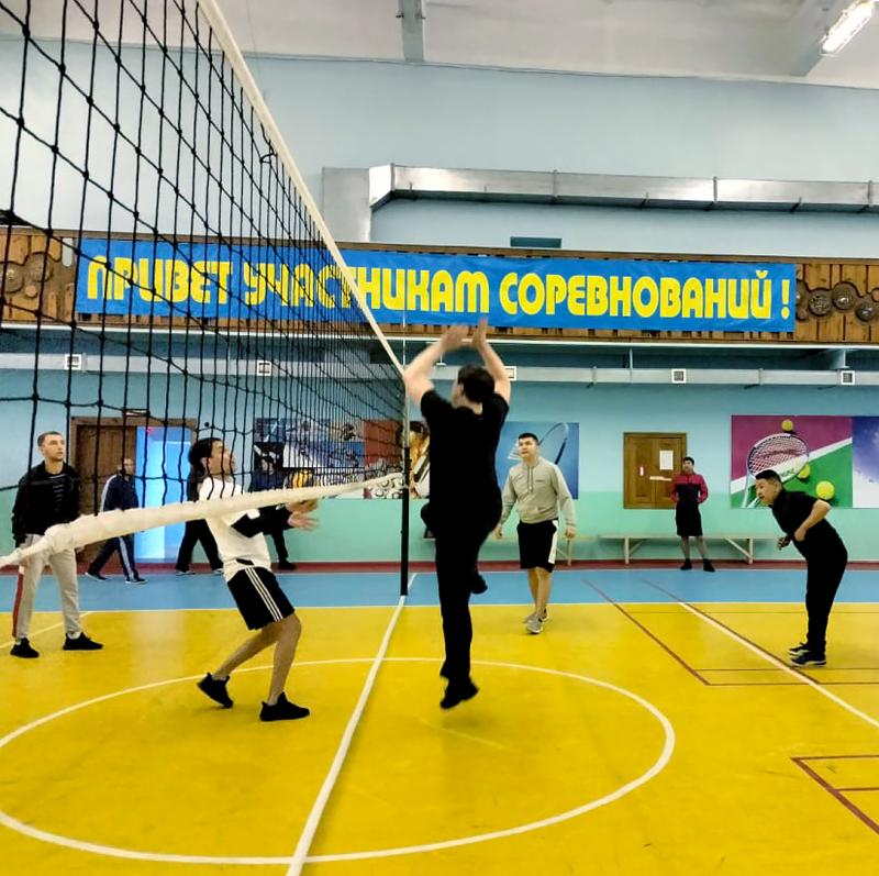 Богатырский волейбол