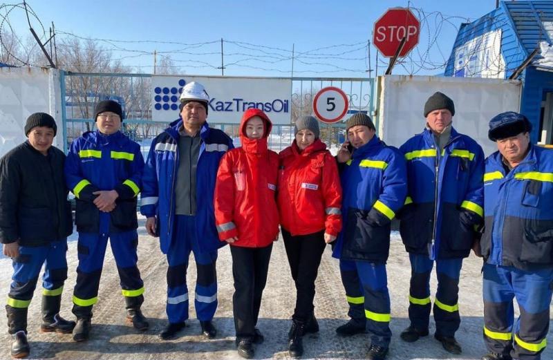 ҚТО мұнайшылары алғашқы медициналық көмек көрсетуді үйренді