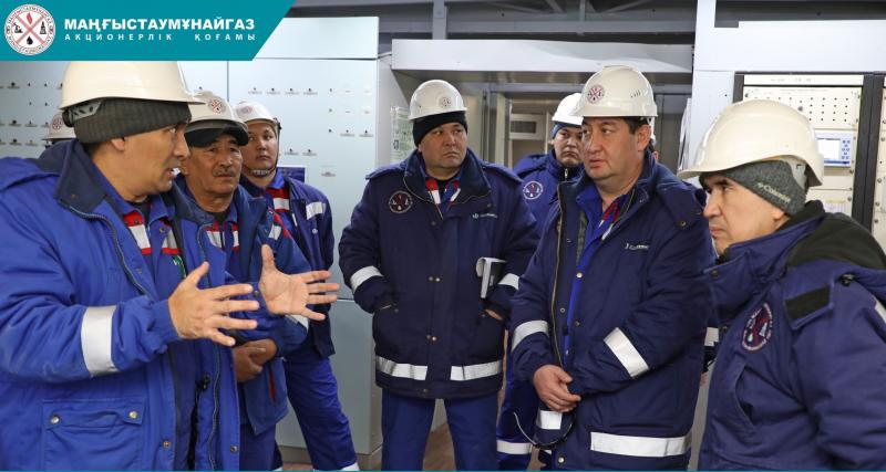 Мурат Мустафаев официально представился нефтяникам месторождения Каламкас 