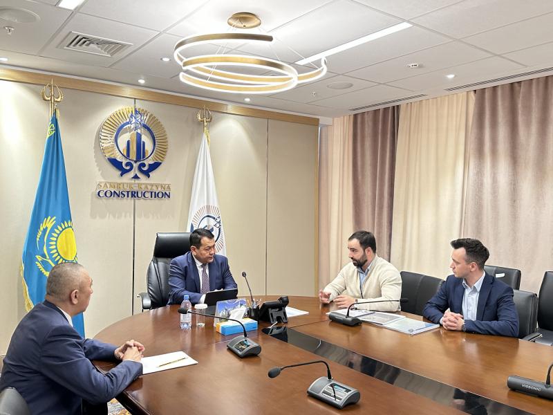SK Construction басшылығы Қазақстандағы Saraiva+Associados өкілдерімен кездесті