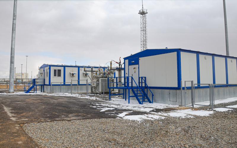 Жетібайда жаңа электр станциясы іске қосылды