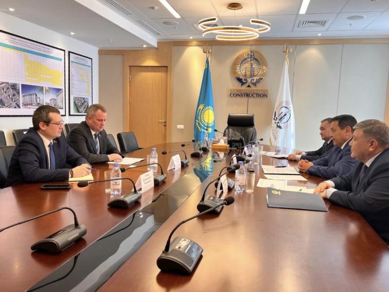 SK Construction басшысы Беларусьтің Қазақстандағы елшісімен кездесті