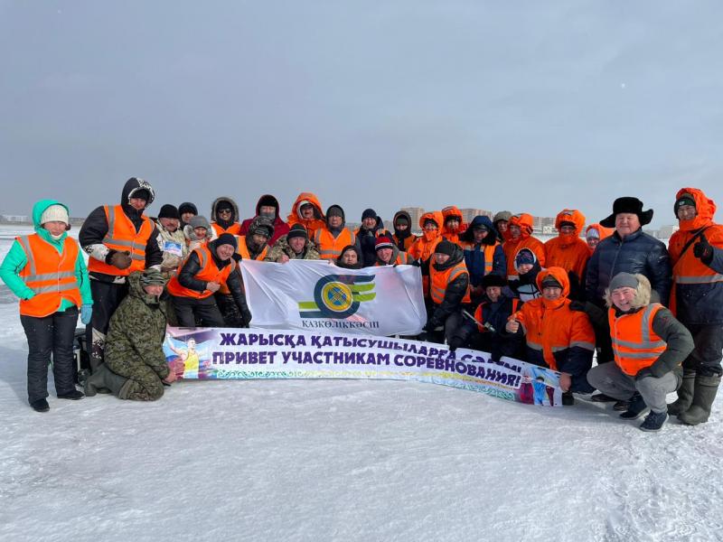 Соревнования по зимней рыбалке прошли в Кокшетау
