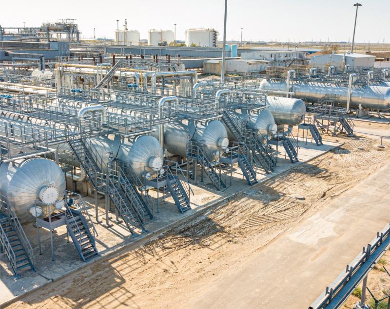 Қаламқаста жаңа мұнай дайындау қондырғысы іске қосылды