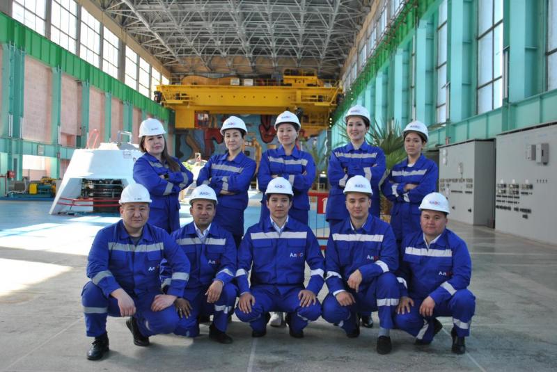 «АлЭС vibe»: Работники Капшагайской ГЭС им. Ш.Чокина продолжили эстафету 