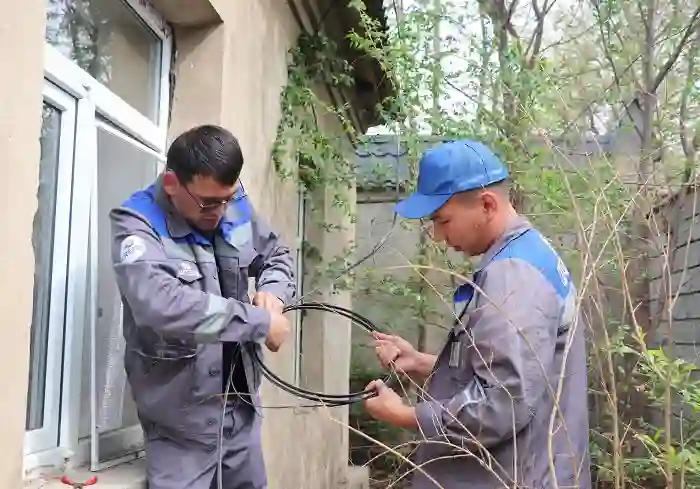 Қазақтелеком Түркістан облысының 6 мың тұрғынын «мыстан» «оптикаға» ауыстырды