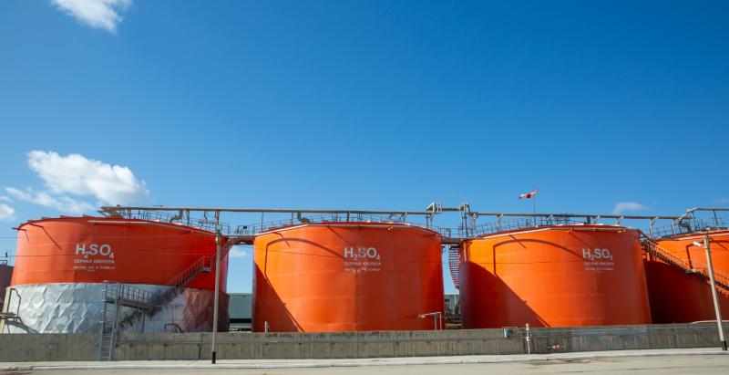 Қазатомөнеркәсіп күкірт қышқылы өндірісін ұлғайтуды жоспарлап отыр