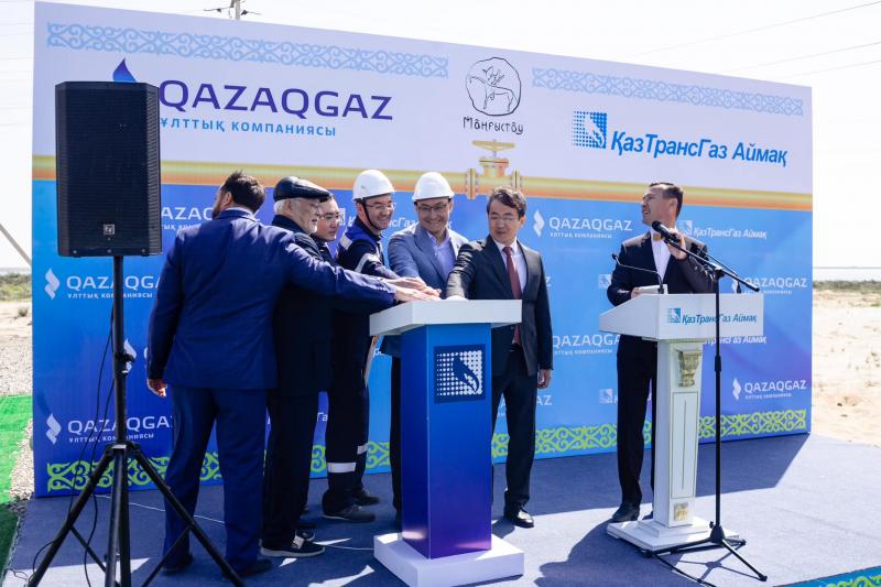 Компания «КазТрансГаз Аймак» завершила строительство нового подземного газопровода  