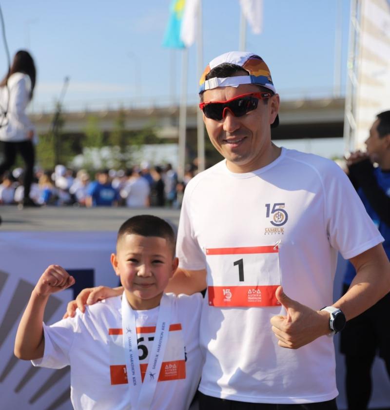 Легкоатлетический марафон "Самрук-Казына": яркий праздник спорта (фото, результаты)
