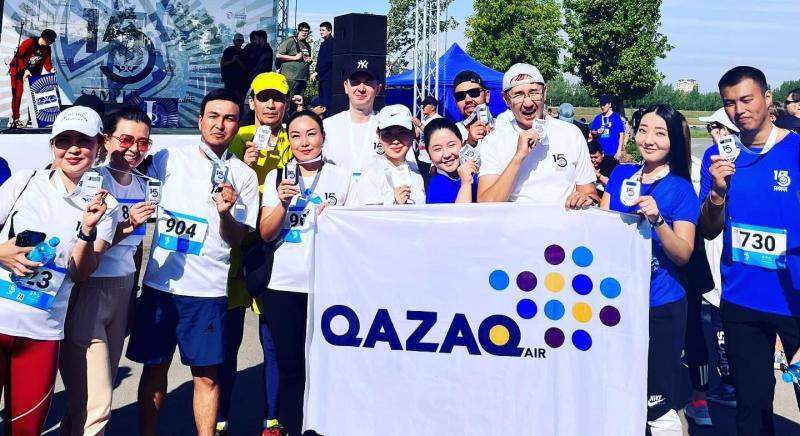 Сотрудник Qazaq Air о Samruk Marathon: «Здоровая нация является признаком сильного государства»