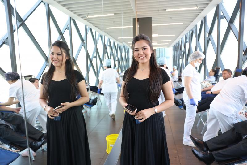 День донора проходит в Фонде «Самрук-Қазына»