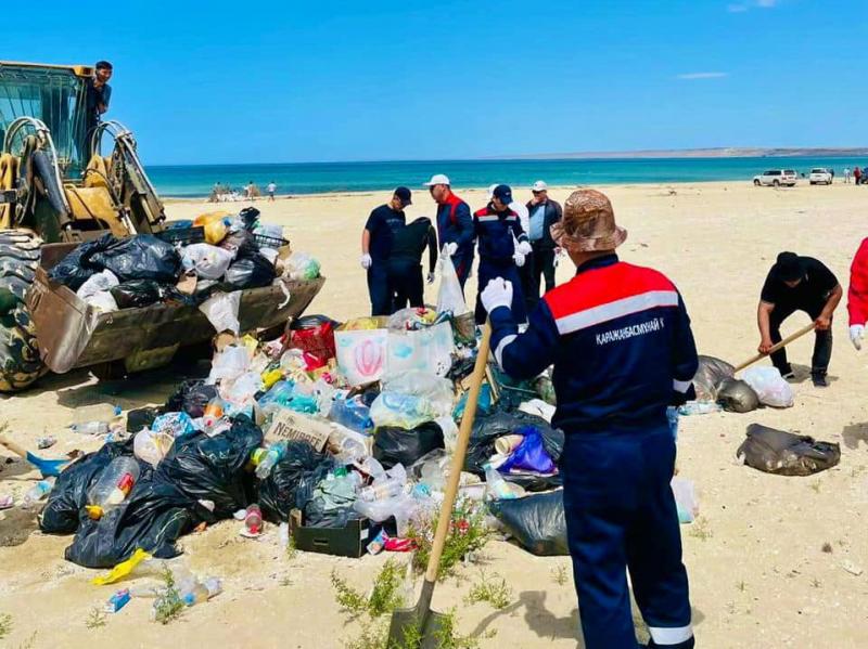 Қаражанбасмұнай қызметкерлері қоршаған ортаға қамқор