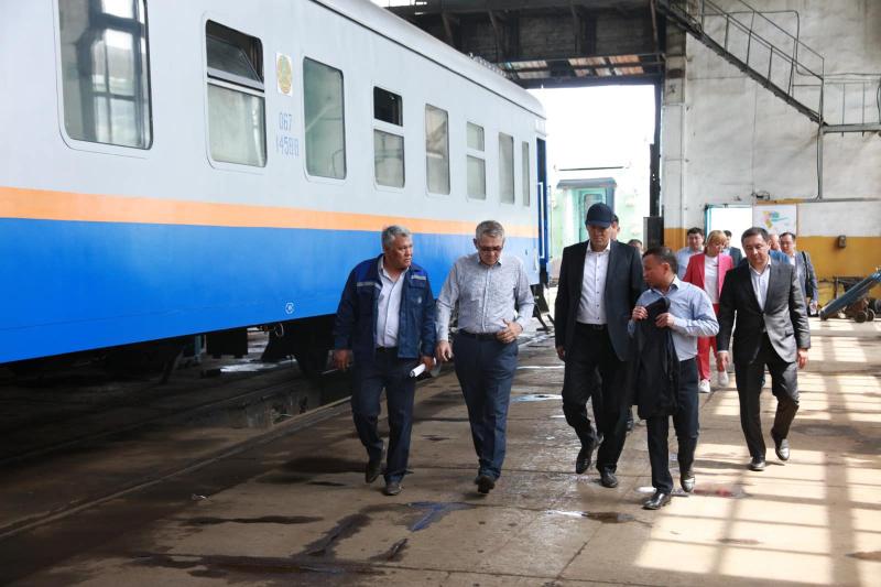 «Жолаушылар тасымалы» АҚ басшылығы «Батыс» филиалы ұжымымен кездесті