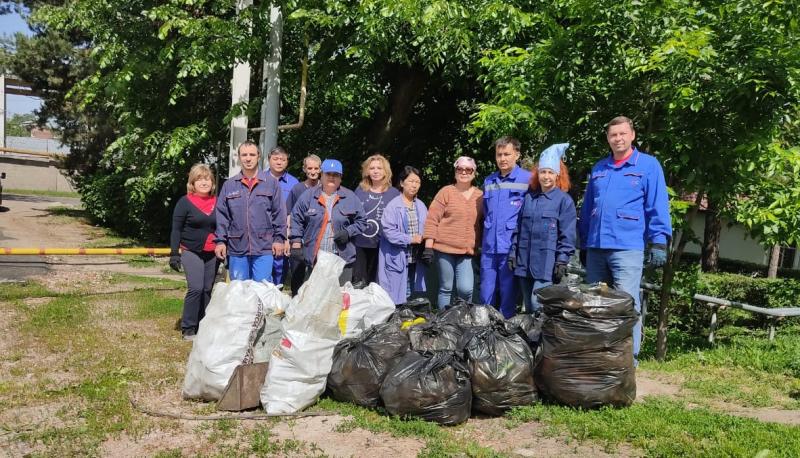 В АлЭС» прошёл эко-субботник #Тазалық күні