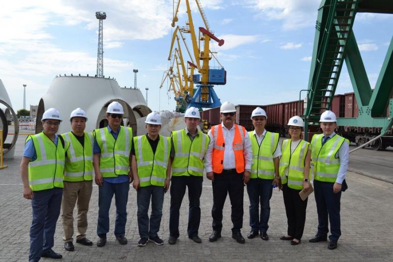 Китайские железнодорожники приглядываются к порту Актау