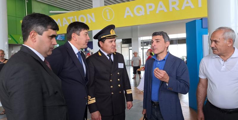 Баку жазғы энергетикалық мектебінің халықаралық өкілдері Құрық портына келді