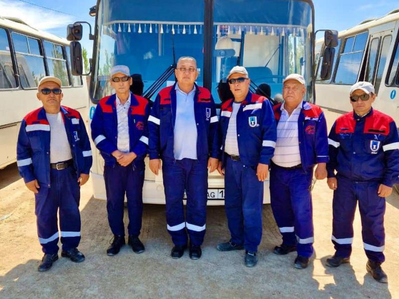 Каражанбас чествует ветерана