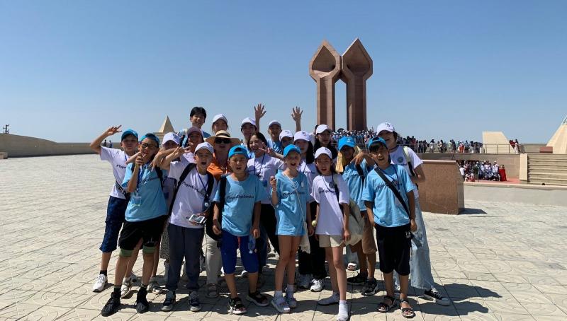 Дети работников АлЭС стали участниками проекта «Туған елге саяхат»