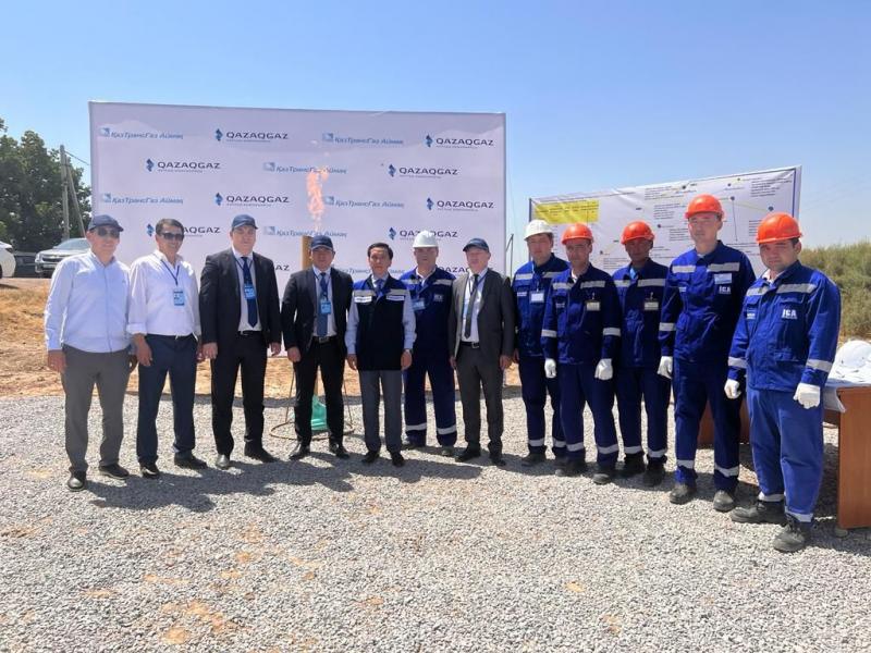 ҚазТрансГаз Аймақ Түркістан облысының елдімекендерін  табиғи газға қосты