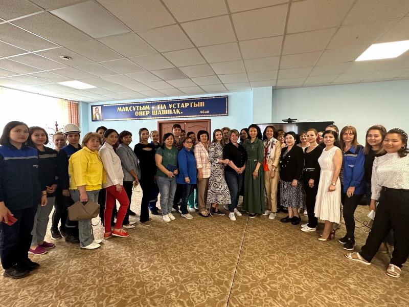 Женская энергетика: сотрудницы Экибастузской ГРЭС-2 создали свой клуб