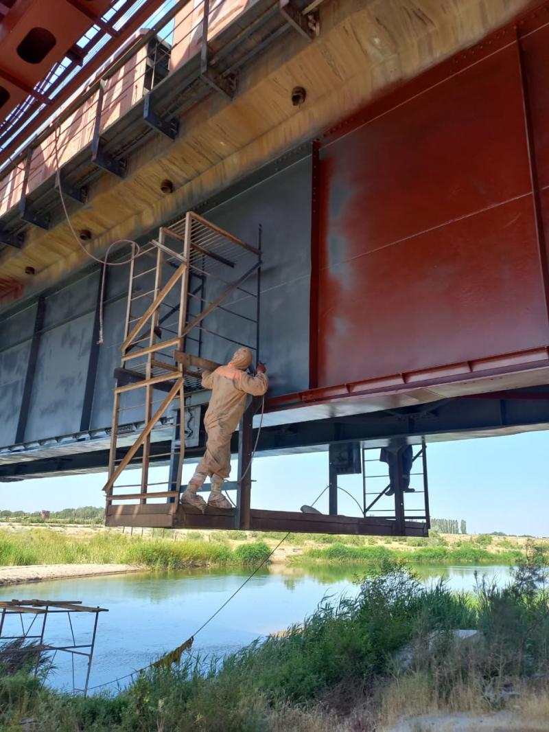 Капчагайский мостоотряд работает с опережением графика: из 70 объектов выполнено 37