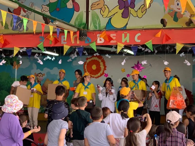 Химическое шоу команды ТЭЦ-2 им. А.Жакутова