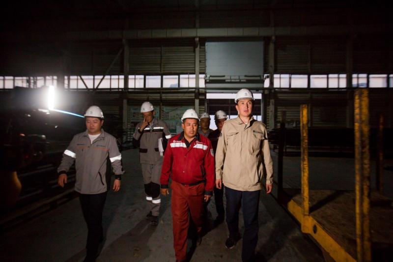 ҚМГ басшысы Жаңаөзенде еңбек ұжымдарымен кездесті