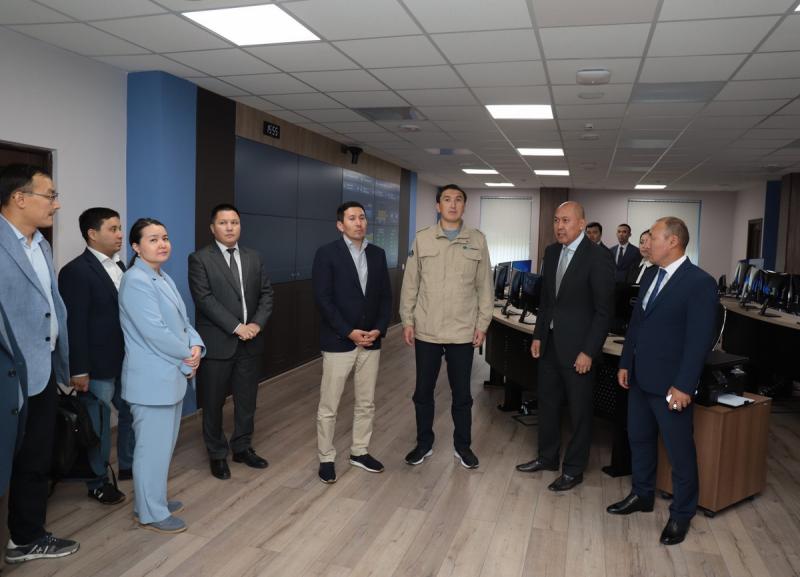 Глава Фонда «Самрук-Қазына»  ознакомился с цифровизацией «Эмбамунайгаза»