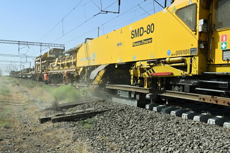 Биылғы теміржол жөндеу бойынша жоспардың 70 пайызы орындалды