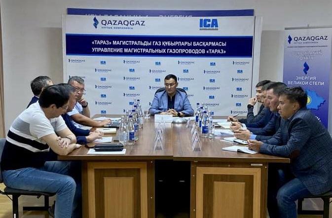 Управляющий директор Фонда проинспектировал предприятия QazaqGaz в Жамбылской области