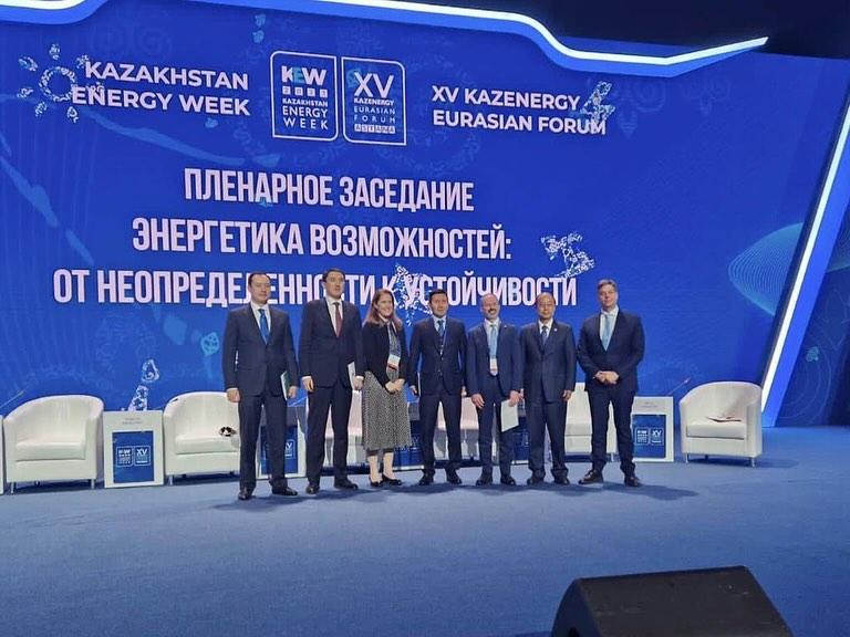 Глава «Самрук-Қазына» выступил на XV Евразийском форуме KAZENERGY