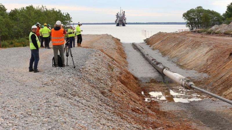 Диверсия могла стать причиной утечки газа на трубопроводе между Финляндией и Эстонией