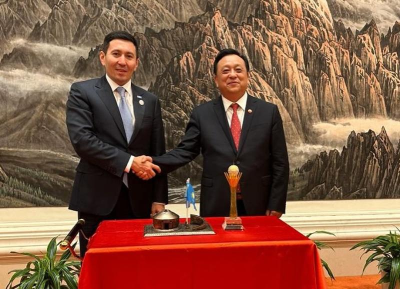 Глава Фонда «Самрук-Казына» встретился с президентом CNPC